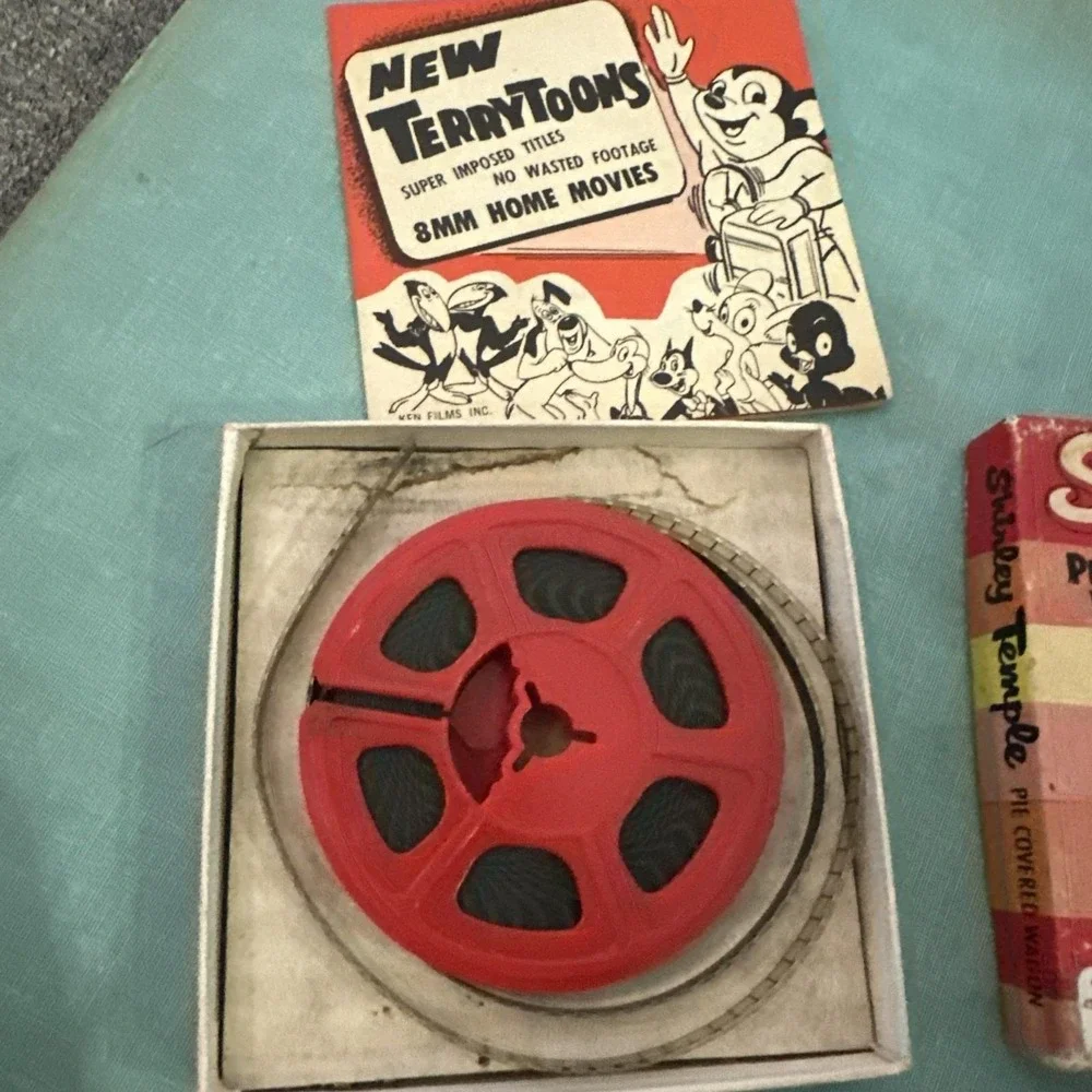 PIE COVERED WAGON Starring Shirley Temple Ken Films 8mm Movie #222 Vintage